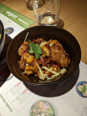 Cauliflower at Wagamama - New Mersey in Liverpool