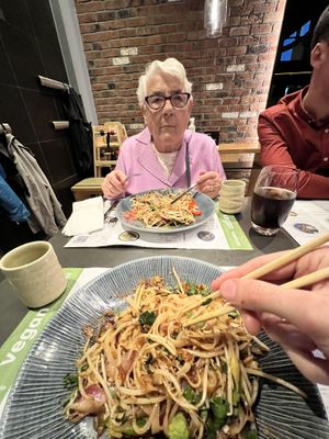   at Wagamama in Livingston