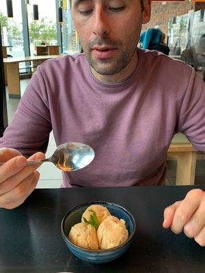   at Wagamama in Livingston