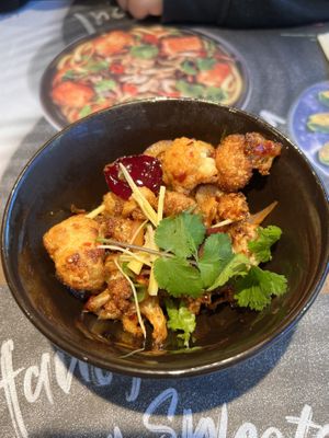 Bang bang cauliflower  at Wagamama - St Peters Square in Manchester