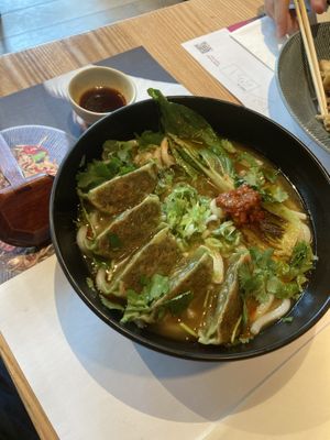 vegan Ramen 🍜   at Wagamama - St Peters Square in Manchester