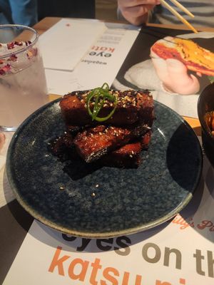 Vegan ribs at Wagamama - St Peters Square in Manchester