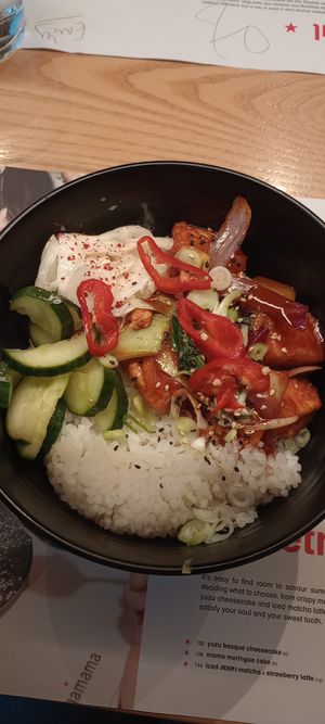 Gouchujang Silken Tofu Rice Bowl at Wagamama - St Peters Square in Manchester