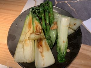 Bok choi at Wagamama - St Peters Square in Manchester