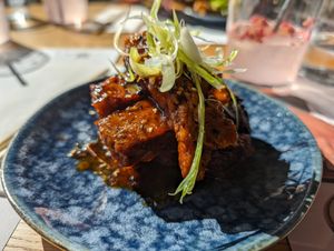 Sticky vegan 'ribs' at Wagamama in Salford