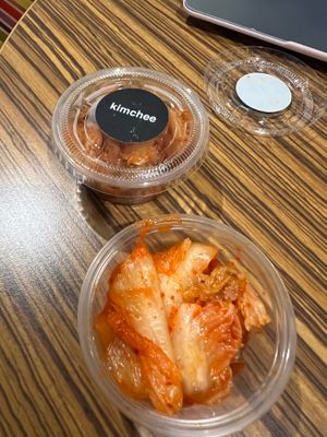 Kimchi x2 pots only £1.20 each at Wagamama in Salford
