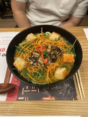   at Wagamama in Newport