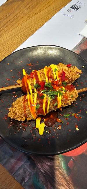 Vegan k dogs at Wagamama - North Greenwich in South East London
