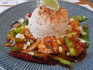 Firecracker tofu at Wagamama in Richmond Upon Thames