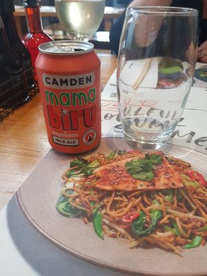 Vegan ale at Wagamama in Richmond Upon Thames