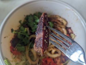 Lion's mane steak at Wagamama in Richmond Upon Thames