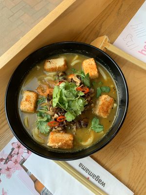 Vegan tofu noodle 🍜  at Wagamama in Staines-upon-thames