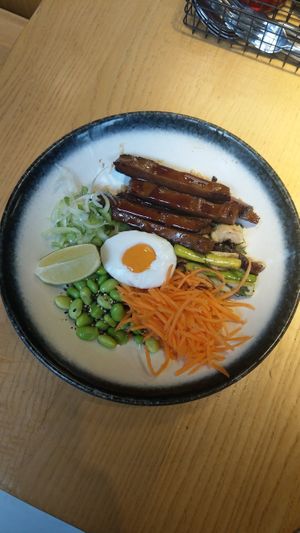 Avant gard'n gaz oakley dish at Wagamama in Staines-upon-thames