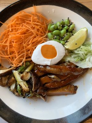 Vegan egg salad 🥗   at Wagamama in Staines-upon-thames