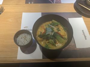 Vegan ramen soup 🍜  at Wagamama in Staines-upon-thames