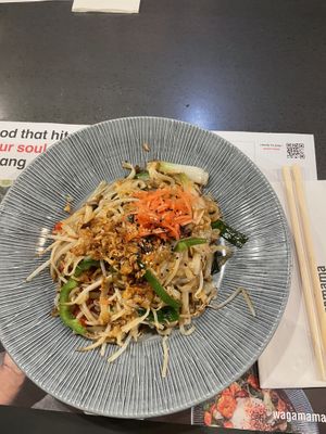 Pad Thai. Not good   at Wagamama - St Paul's in London