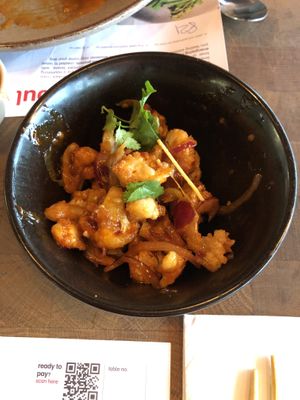 Bang Bang Cauliflower  at Wagamama - Tower Hill London in London
