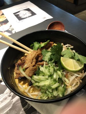 Vegan Chick’n Kare Lomen #Veganuary at Wagamama - Tower Hill London in London
