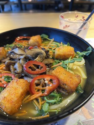 OMG! Best vegan Ramen.. so delicious 💚   at Wagamama - Tower Hill London in London