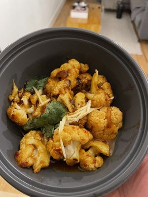 bang bang cauliflower  at Wagamama in Watford