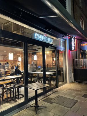 exterior #Veganuary at Wagamama in Watford