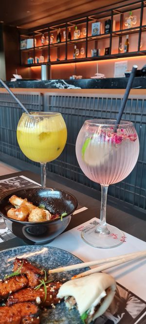 Vegan cocktails 🍸 😋 👌 at Wagamama - Wembley in North West London