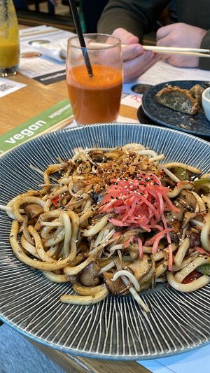 Vegetable noodles  at Wagamama in Fareham