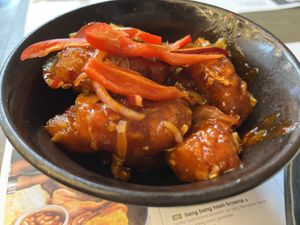 Bang bang hashbrowns  at Wagamama - Wimbledon in South West London