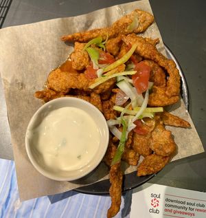 Yuzu hot sweet fried vegan chicken   at Wagamama - Wimbledon in South West London