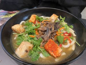 Kare burosu ramen  at Wagamama - Wimbledon in South West London