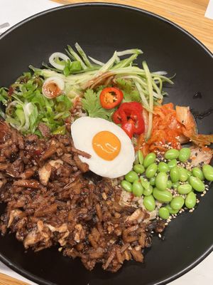 No duck donburi  at Wagamama in Windsor