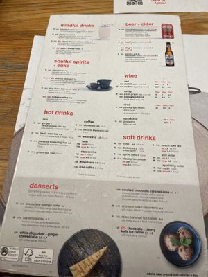 Menu p6  at Wagamama in Windsor