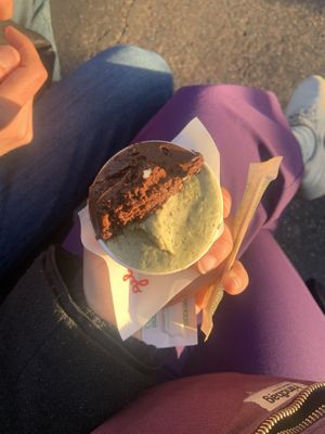   at Gelateria dei Gracchi in Rome