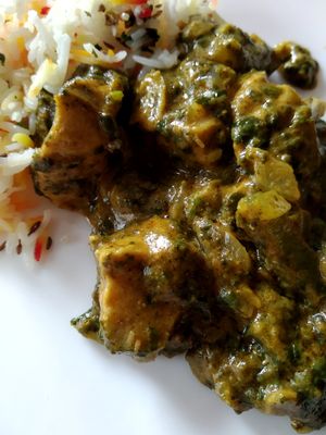 Soja Spinach at Jai Mata Di in Tenerife