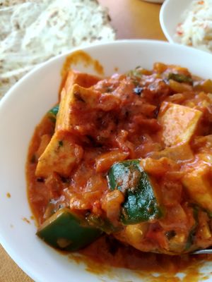 Chili Panner at Jai Mata Di in Tenerife