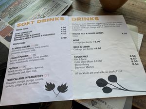 Menu  at Pipoca Vegan in South West London