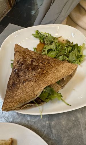 Mushroom galette   at Pipoca Vegan in South West London