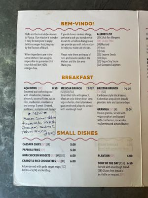  at Pipoca Vegan in South West London