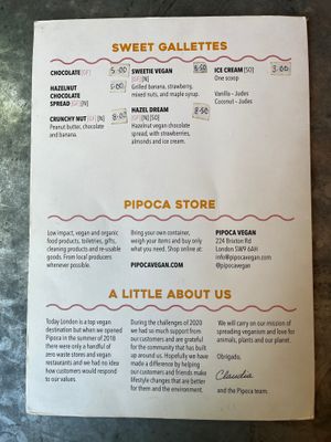  at Pipoca Vegan in South West London