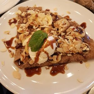 Veganoffee crèpe at Pipoca Vegan in South West London