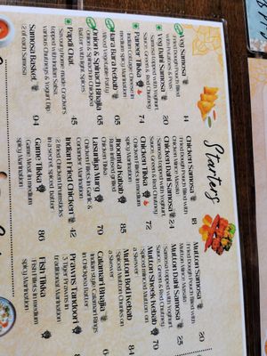  at Garnish Indian Restaurant in Swakopmund