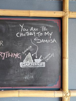   at Garnish Indian Restaurant in Swakopmund