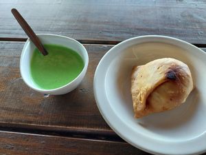 Veg Samosa (16 NAD) at Garnish Indian Restaurant in Swakopmund