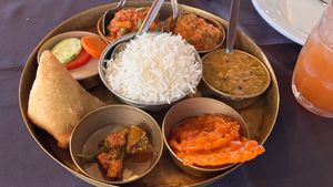  at Garnish Indian Restaurant in Swakopmund