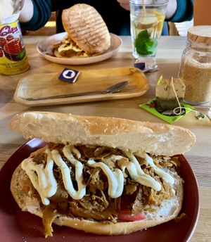 Vegan kebab   at Stoet in Enschede