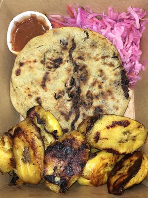 Vegan meal deal box at Quinta - Food Stall in South West London