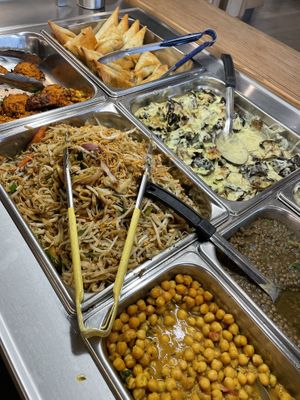 Buffet  at The Green Door in Ottawa