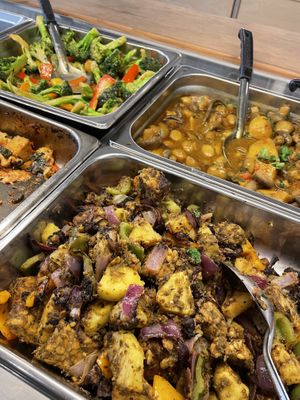 Buffet  at The Green Door in Ottawa