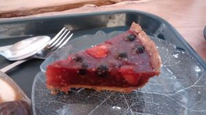 Red fruits pie at The Green Door in Ottawa