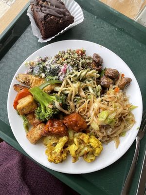 My various choices  at The Green Door in Ottawa